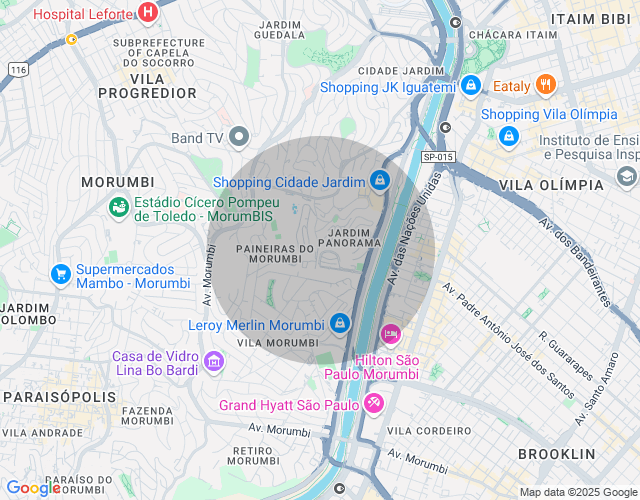 Imóvel no mapa