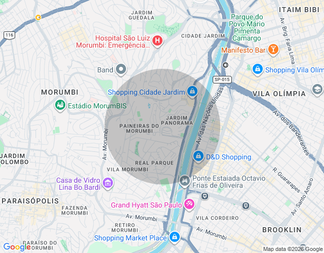 Imóvel no mapa