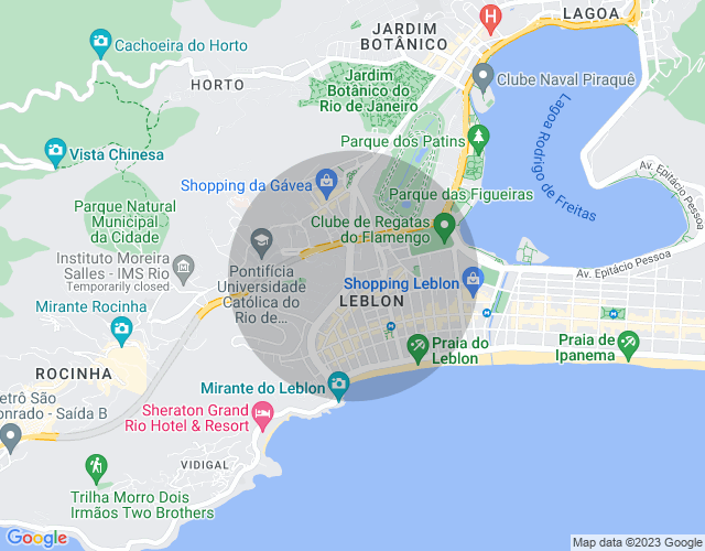 Imóvel no mapa