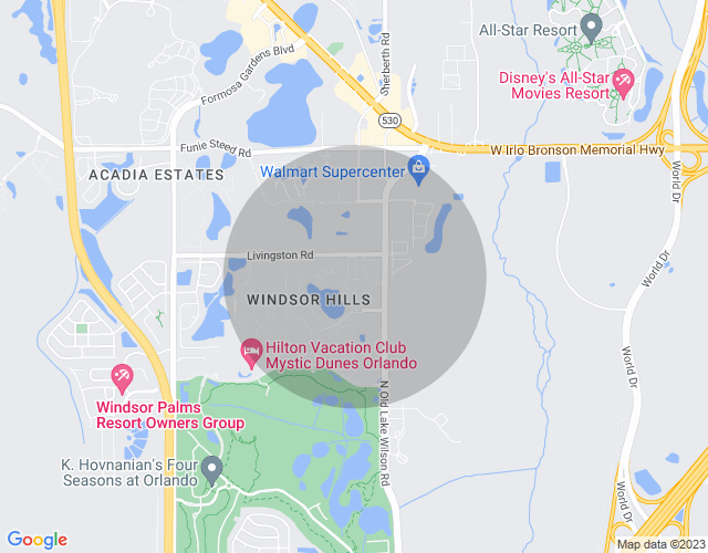 Imóvel no mapa