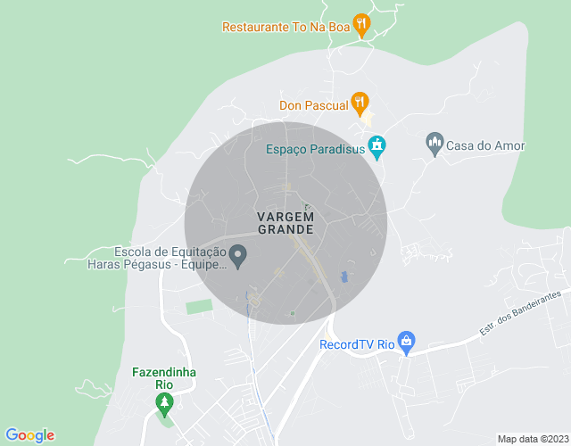 Imóvel no mapa