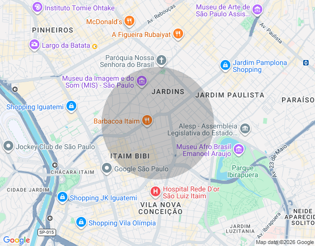 Imóvel no mapa