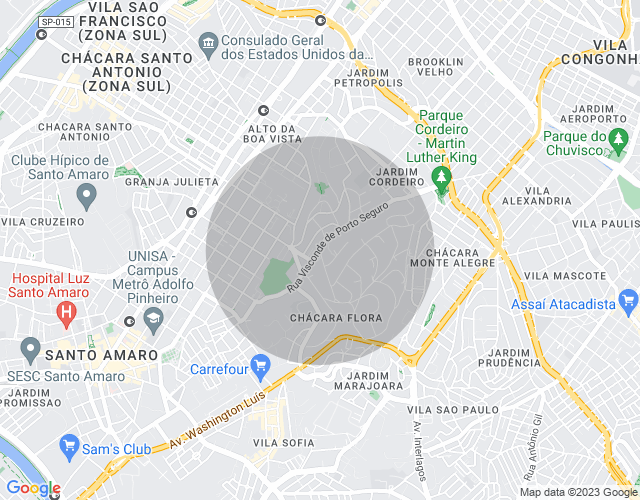 Imóvel no mapa
