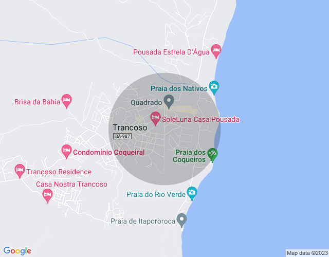 Imóvel no mapa