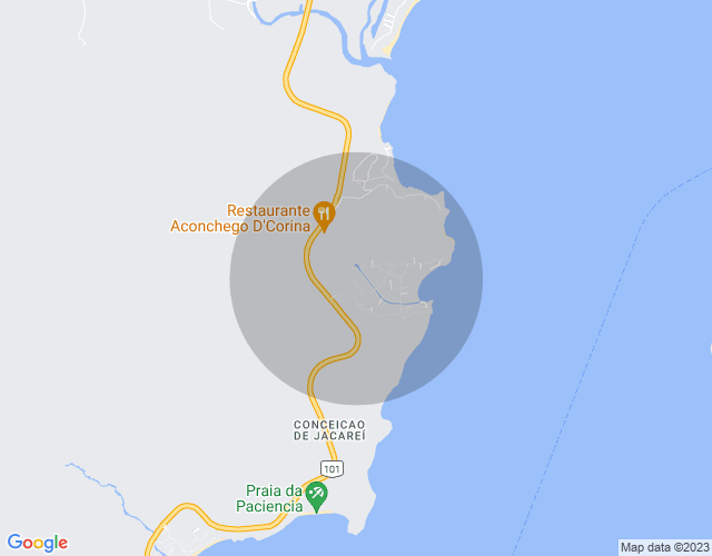 Imóvel no mapa