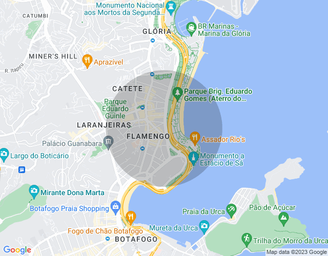 Imóvel no mapa