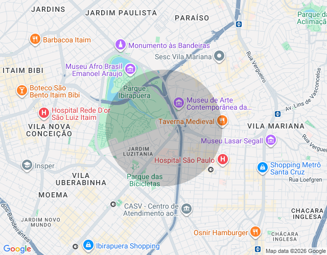 Imóvel no mapa