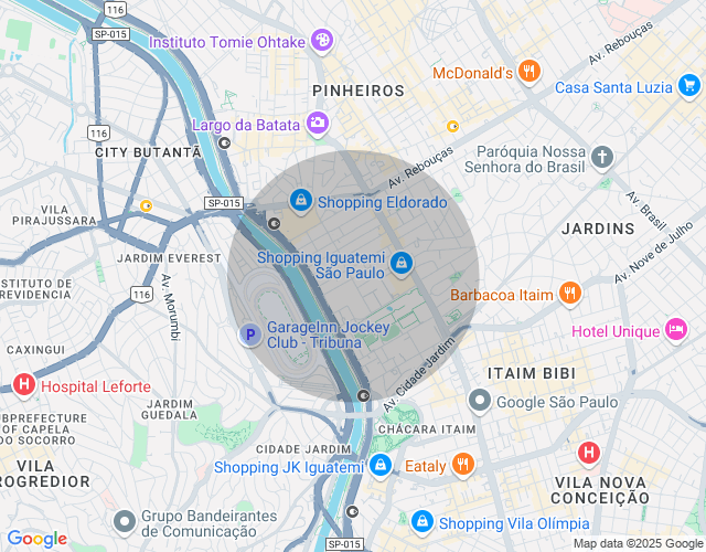 Imóvel no mapa