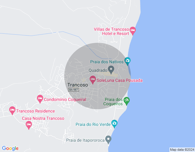 Imóvel no mapa