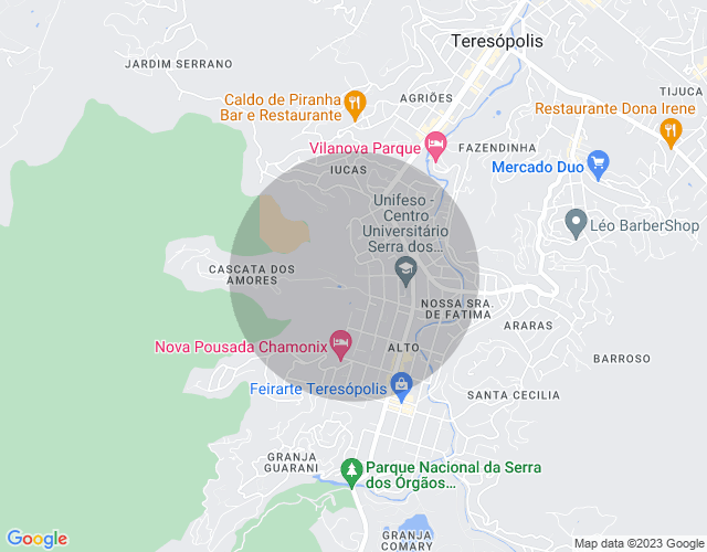 Imóvel no mapa