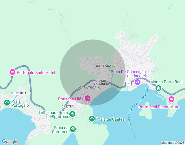 Imóvel no mapa