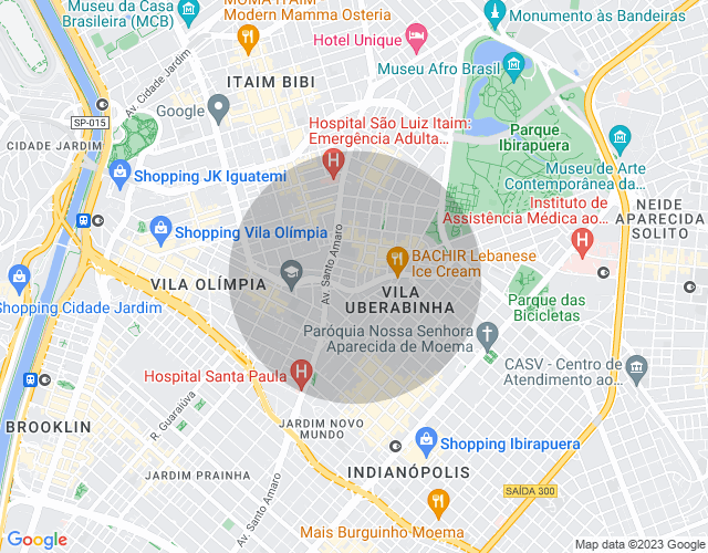 Imóvel no mapa