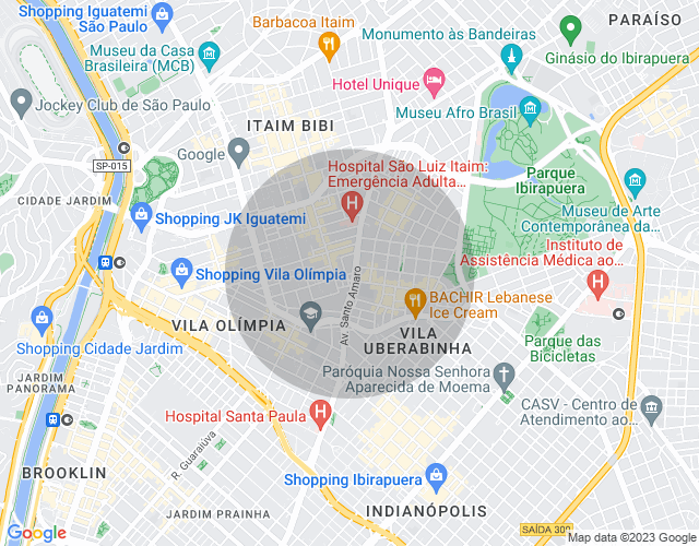 Imóvel no mapa