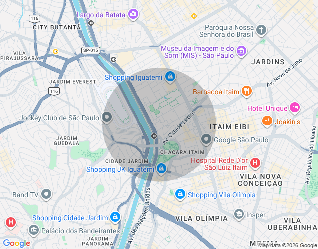 Imóvel no mapa