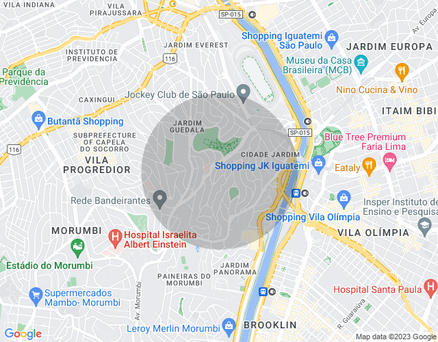 Imóvel no mapa