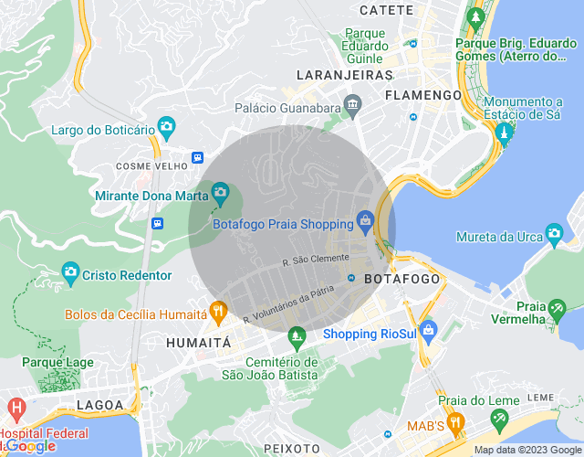 Imóvel no mapa