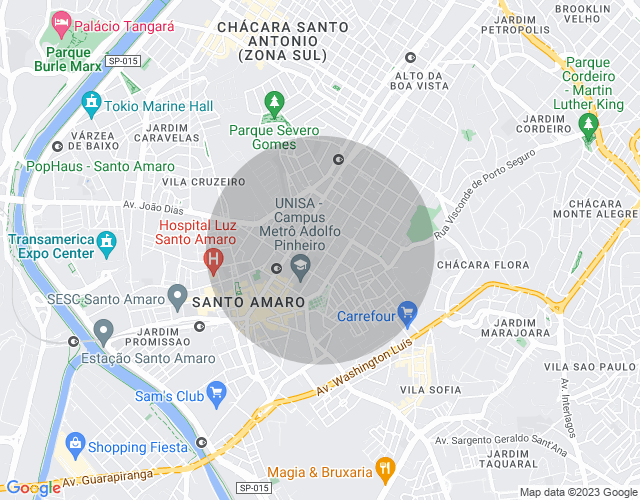 Imóvel no mapa