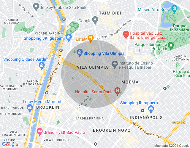 Imóvel no mapa