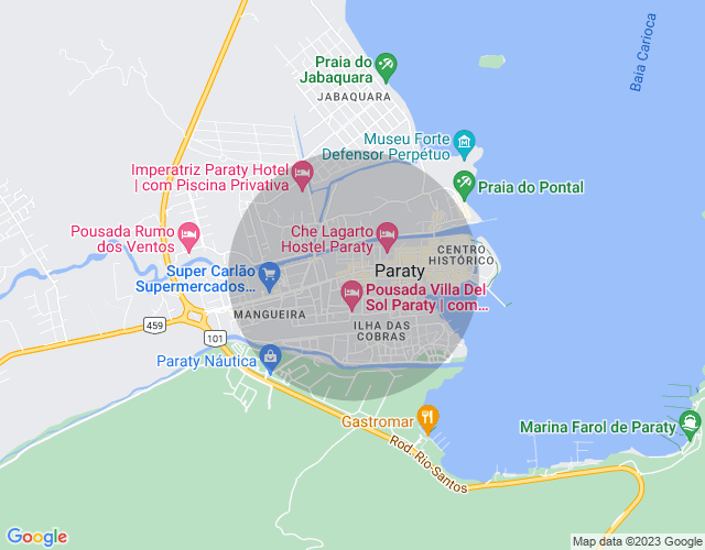 Imóvel no mapa