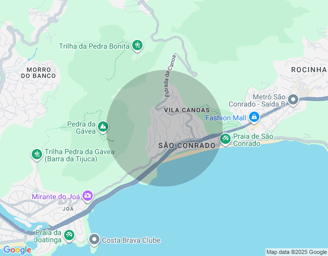 Imóvel no mapa