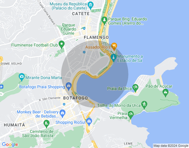 Imóvel no mapa