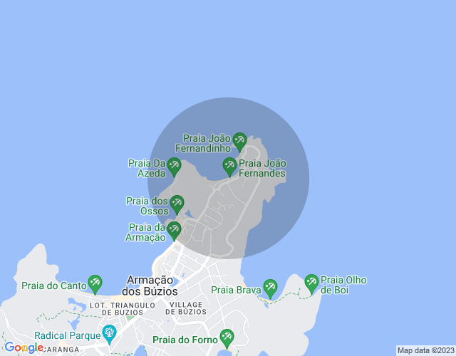 Imóvel no mapa