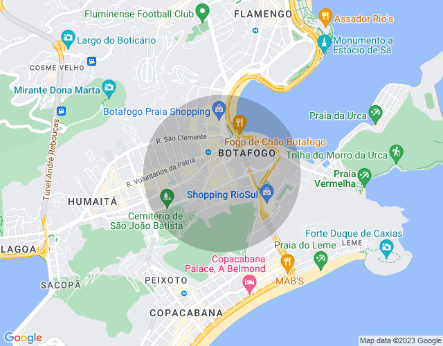 Imóvel no mapa