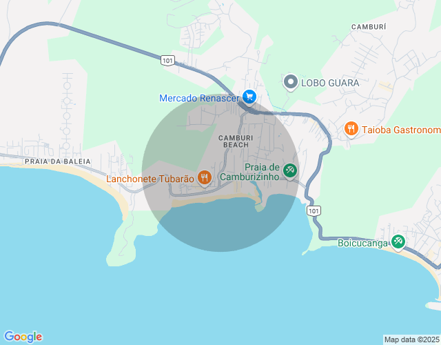 Imóvel no mapa