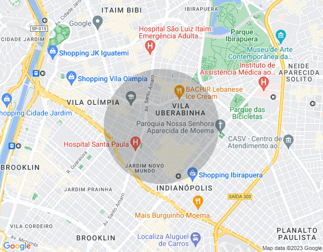 Imóvel no mapa