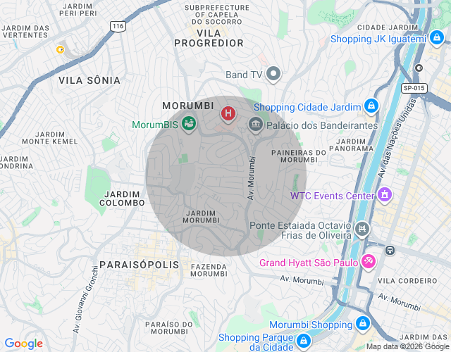 Imóvel no mapa
