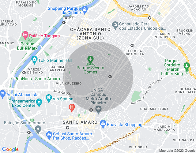 Imóvel no mapa
