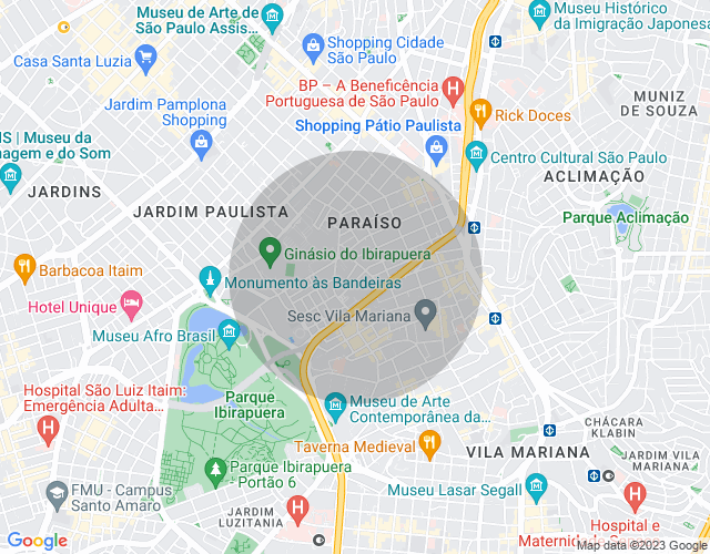 Imóvel no mapa