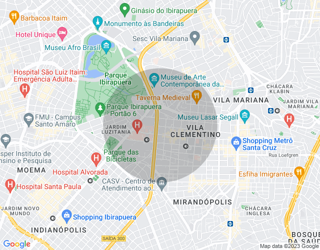 Imóvel no mapa
