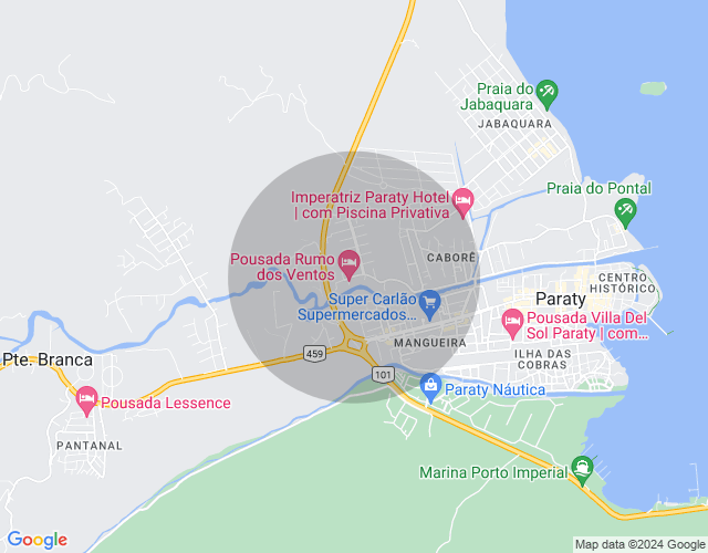 Imóvel no mapa