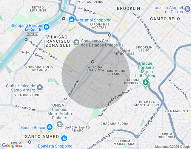 Imóvel no mapa