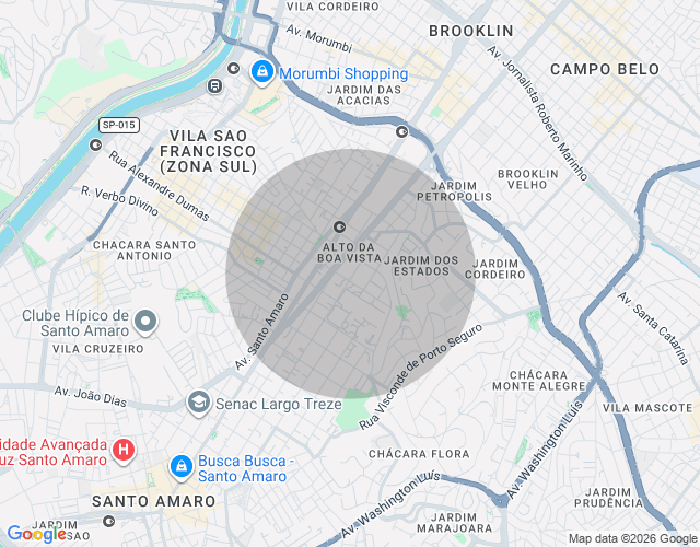 Imóvel no mapa
