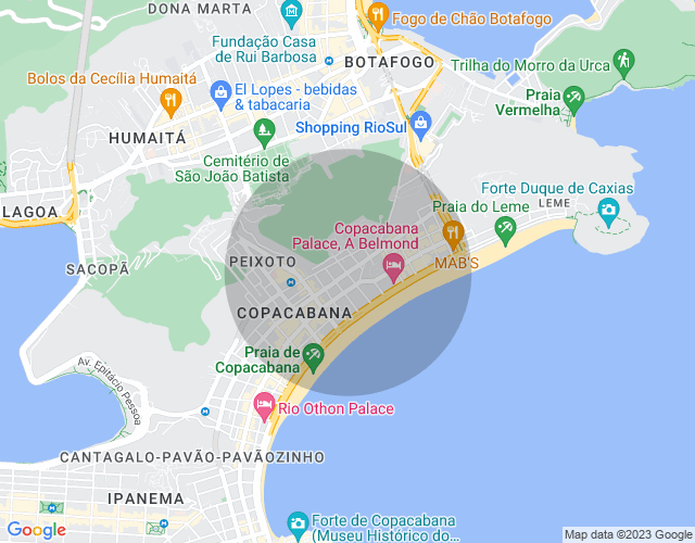 Imóvel no mapa