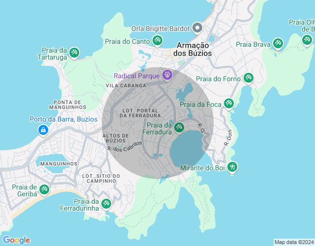 Imóvel no mapa