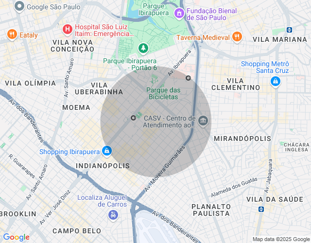 Imóvel no mapa