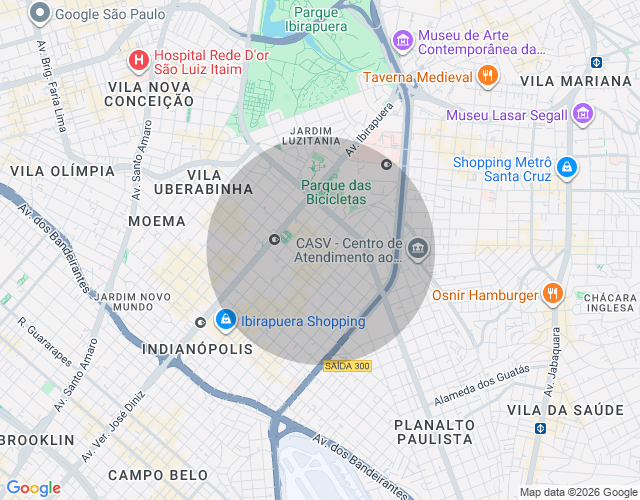 Imóvel no mapa