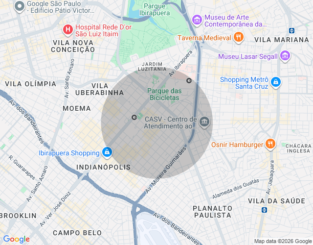 Imóvel no mapa