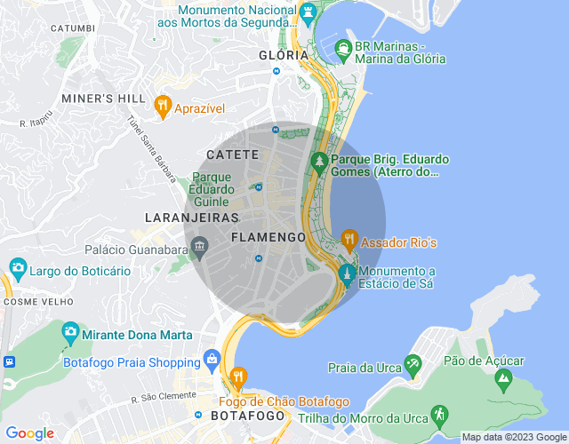 Imóvel no mapa