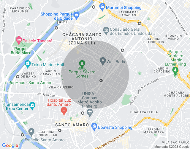 Imóvel no mapa