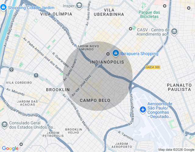 Imóvel no mapa