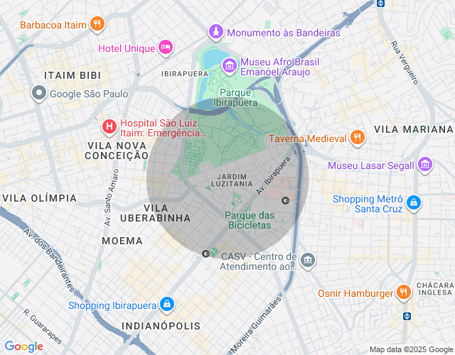 Imóvel no mapa