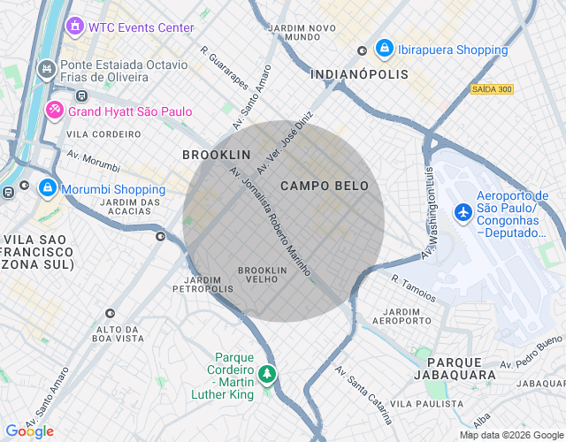 Imóvel no mapa