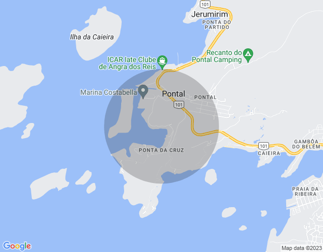 Imóvel no mapa