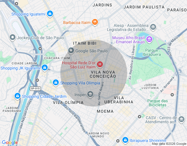 Imóvel no mapa
