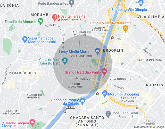 Imóvel no mapa