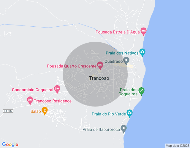 Imóvel no mapa